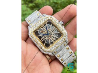 studded-skeleton-dial-stainless-steel-two-tone-moissanite-watch-small-1