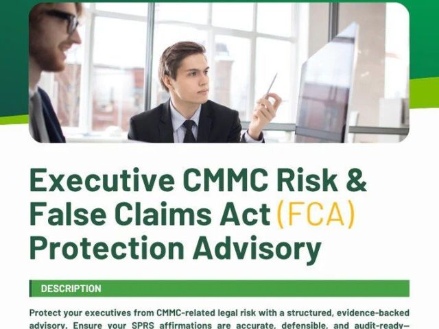 executive-cmmc-risk-fca-protection-advisory