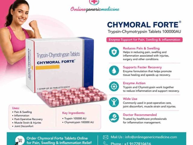 trypsin-chymotrypsin-tablets-onlinegenericmedicine