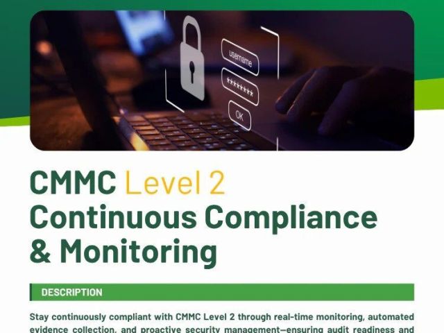 cmmc-level-2-continuous-compliance-monitoring