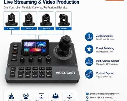 how-a-ptz-camera-controller-help-in-live-streaming
