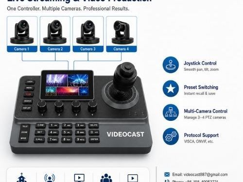 how-a-ptz-camera-controller-help-in-live-streaming
