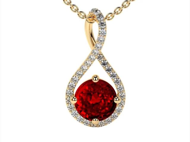 affordable-necklace-ruby-pendant-natural-ruby-diamond-pendant