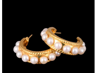gemstone-gold-vermeil-leaf-earrings-small-0