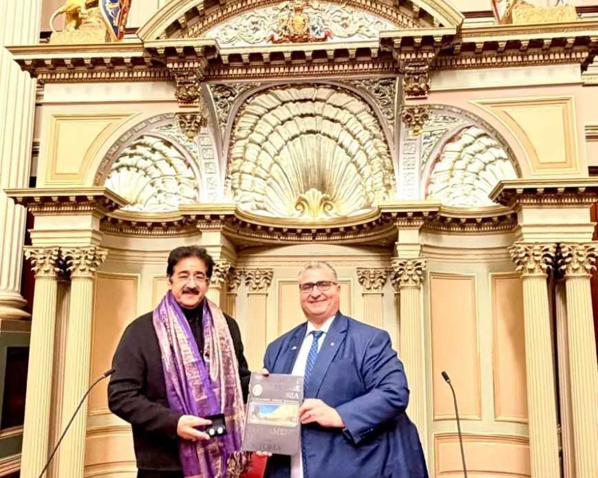 sandeep-marwah-was-honoured-at-parliament-of-victoria