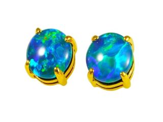 buy-stunning-australian-opal-stud-earrings-in-18kt-gold-plating-small-0