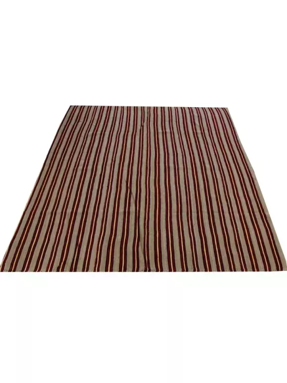 6x7-red-tan-old-persian-kilim-rug-big-0