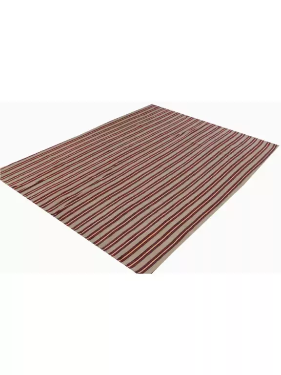 6x7-red-tan-old-persian-kilim-rug-big-1