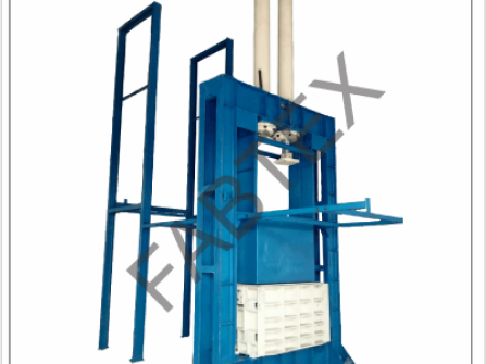 efficient-automatic-waste-cotton-baling-press-with-silo-system
