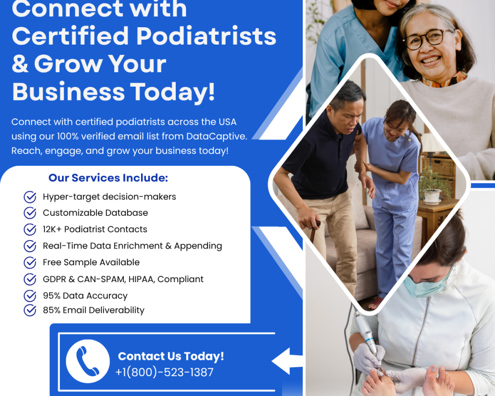 connect-with-usa-podiatrists-using-verified-contact-data