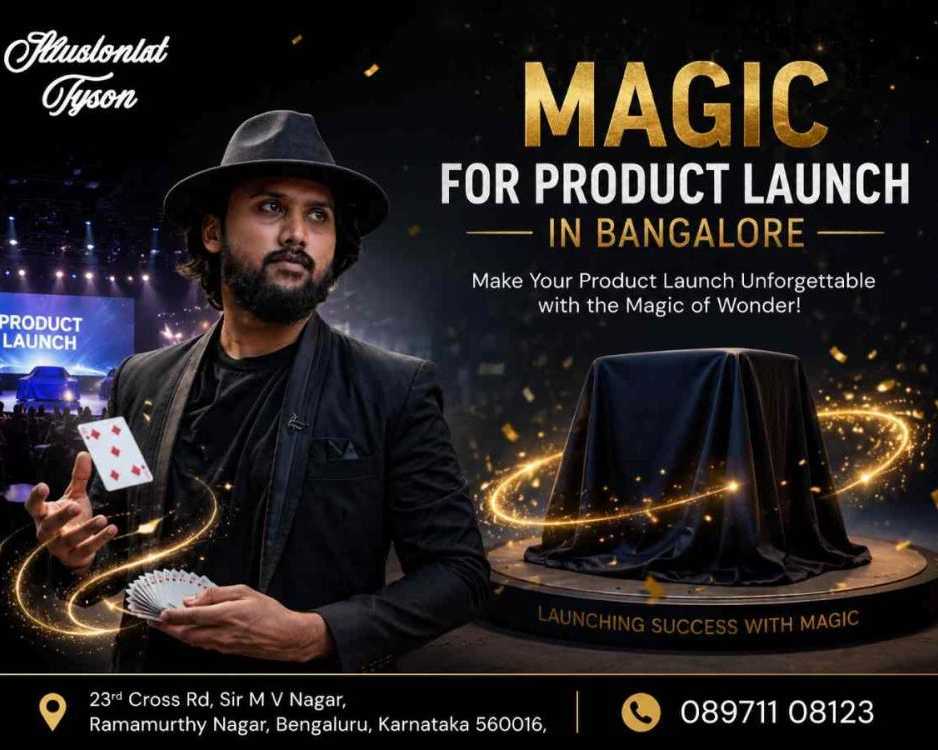 hire-a-magician-for-product-launch-in-bangalore