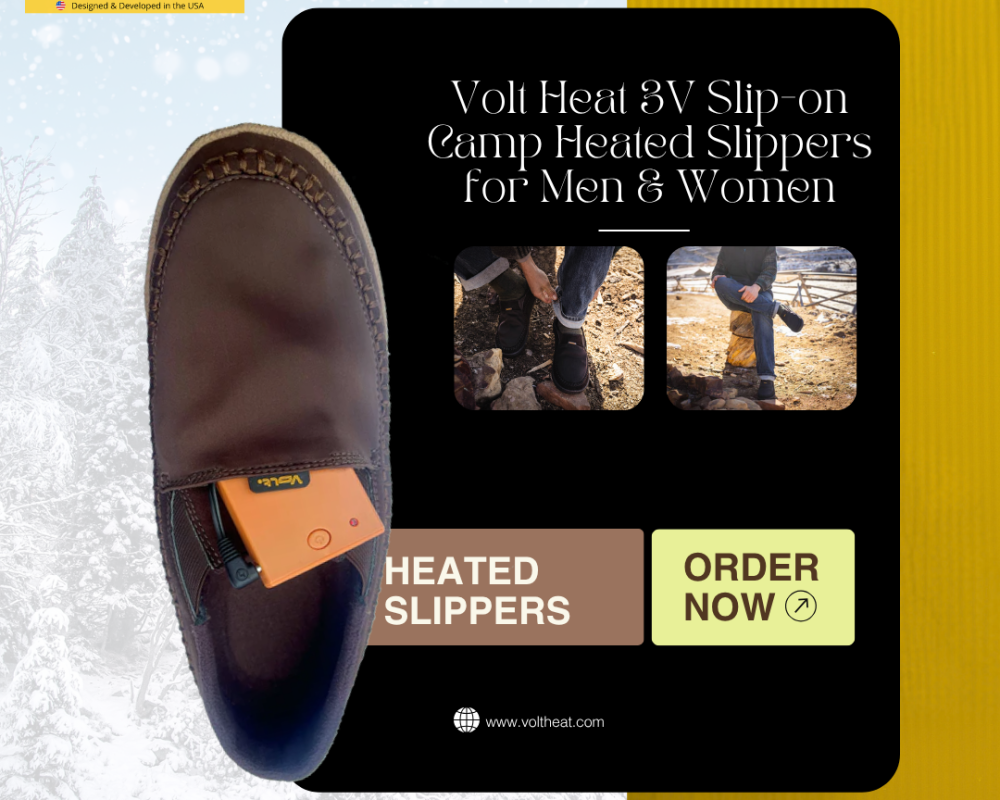 best-heated-slippers-for-cold-feet-volt-heat-3v-camp-slippers