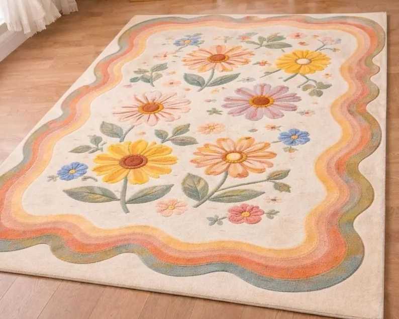 hand-tufted-retro-cottagecore-floral-wool-area-rug
