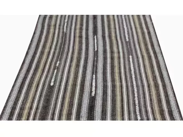 6x6-brown-square-old-persian-kilim-area-rug