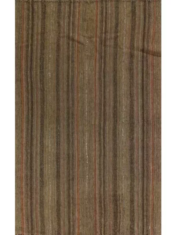 4x7-light-brown-old-persian-kilim-area-rug-big-0