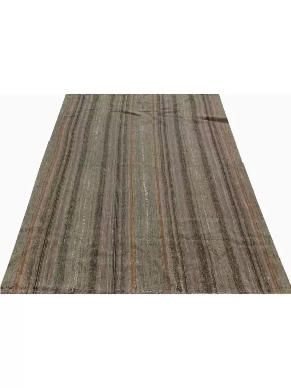 4x7-light-brown-old-persian-kilim-area-rug-big-1
