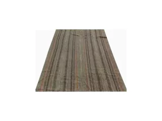 4x7-light-brown-old-persian-kilim-area-rug-small-1