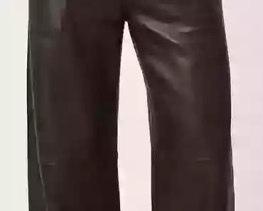 black-leather-high-waist-button-pants-for-men