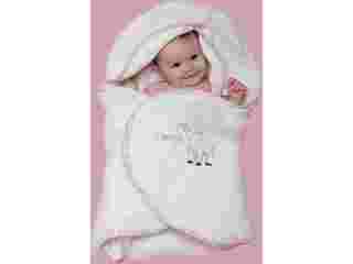 luxury-pink-hooded-baby-towel-for-fathers-day-2026-gift-small-0