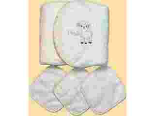 luxury-yellow-hooded-baby-towel-set-for-fathers-day-2026-gift-small-0