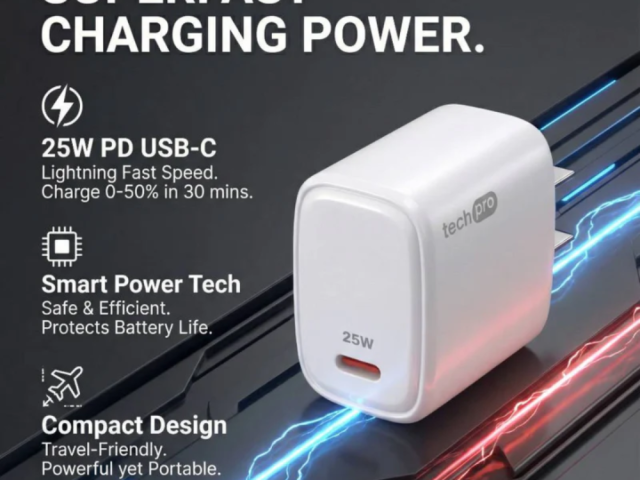 wholesale-25w-superfast-usb-c-pd-wall-chargers