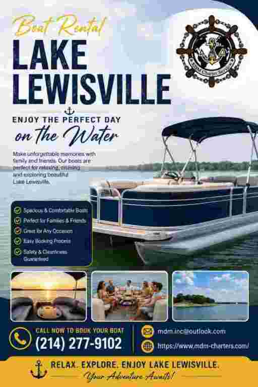 boat-rental-lake-lewisville-enjoy-the-perfect-day-on-the-water-big-0
