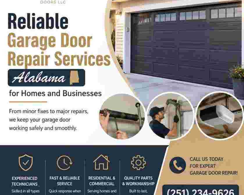 reliable-garage-door-repair-services-alabama-for-homes