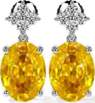 classic-yellow-sapphire-stud-earrings-with-floral-accents-big-0