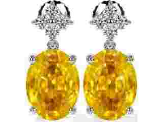 classic-yellow-sapphire-stud-earrings-with-floral-accents-small-0