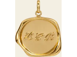 custom-14kt-gold-wax-seal-pendant-necklace-heirloom-small-2