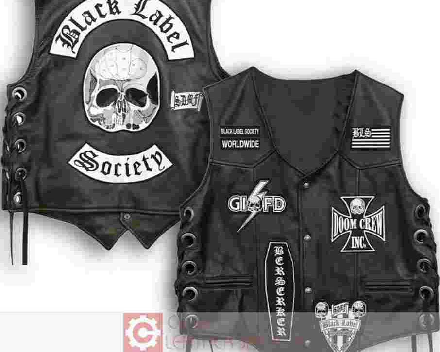 leather-black-vests