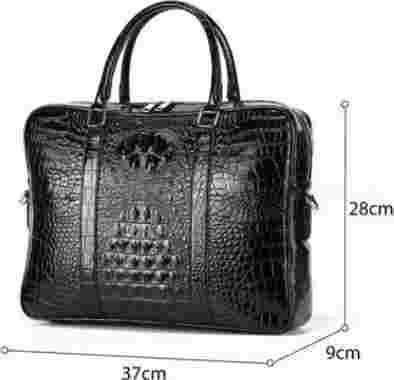 crocodile-pattern-pu-leather-laptop-bag-big-0