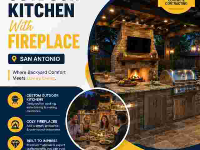 outdoor-kitchen-with-fireplace-san-antonio