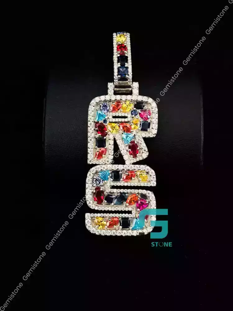 custom-letter-multi-shape-fancy-stone-moissanite-pendant-big-0