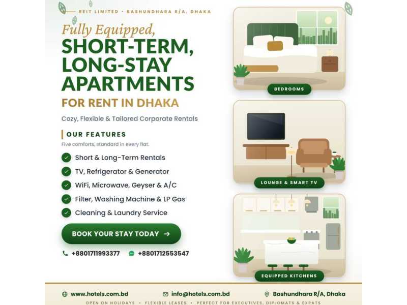 furnished-2bhk-serviced-apartment-in-bashundhara-small-0
