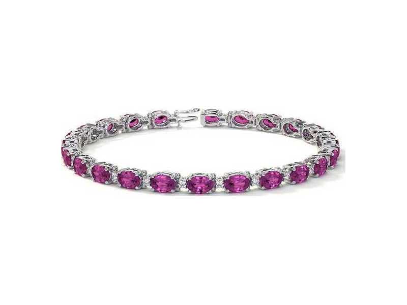 stunning-oval-pink-sapphire-diamond-women-bracelets-for-her-small-0