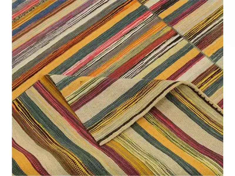 5x7-persian-kilim-area-rug-in-dfw-tx-small-1