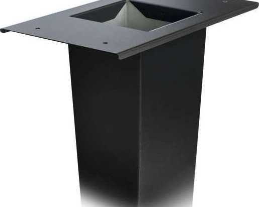 spa-p002blk-modern-black-mailbox-post-kit-with-spa-b002al-bracket