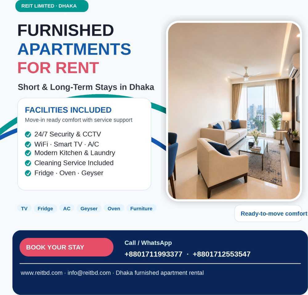 premium-1-bedroom-service-apartment-in-bashundhara-ra-big-0