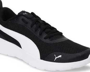 puma-unisex-black-flex-renew-sneakers