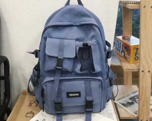 stylish-nylon-travel-backpack-with-pendant-for-modern-travelers