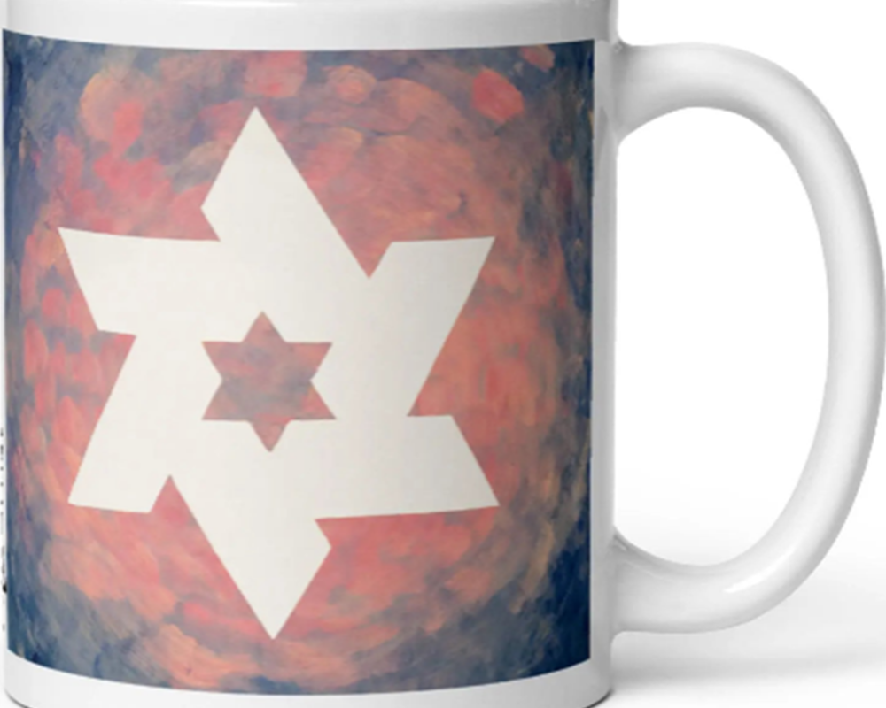 white-star-of-david-white-glossy-mug