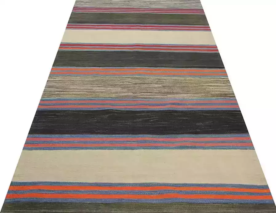 3x7-black-ivory-persian-runner-rug-big-0