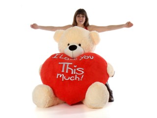 Shop Love Heart Teddy Online At Giant Teddy
