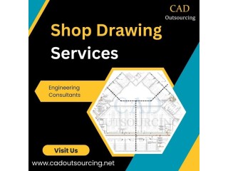2D Shop Drawing Services Provider - CAD Outsourcing Consultant