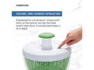 Farberware Easy to use pro Pump Spinner with Bowl