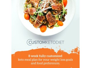 Grab Your 8 Week Custom Keto Plan Now!
