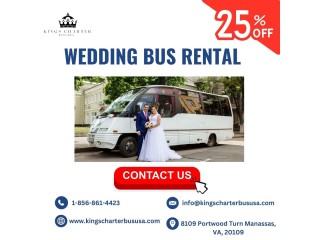 Wedding Shuttle Bus Rental Service | Kings Charter Bus USA