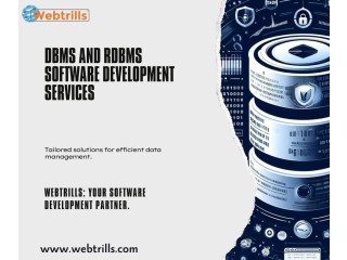 DBMS AND RDBMS Software Development Services | Webtrills