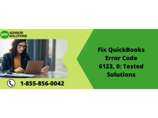Quick Way to Fix QuickBooks Desktop Error 6123